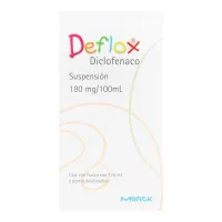Deflox 180 Mg Con 120 Ml De Suspensión