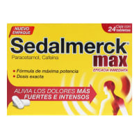 Sedalmerck Max 650/65 Mg Con 24 Tabletas