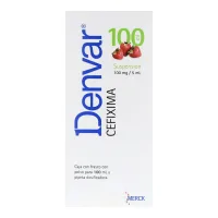 Denvar Ds Cefixima 100 Mg Polvo Para Suspensión 100 Ml