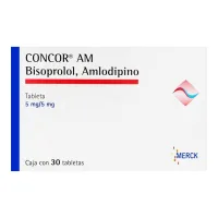 Concor Am 5/5 Mg Con 30 Tabletas