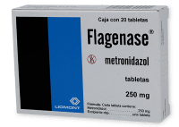 Flagenase Metronidazol 250 Mg Con 20 Tabletas