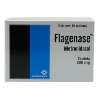 Flagenase Metronidazol 500 Mg Con 30 Tabletas