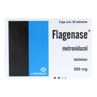 Flagenase 500 Mg Con 30 Tabletas