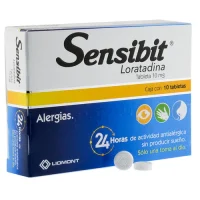 Sensibit 10 Mg Con 10 Tabletas