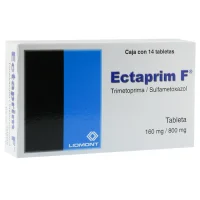 Ectaprim F Sulfametoxazol Trimetoprima 160/800 Mg Con 14 Tabletas