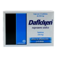 Dafloxen 550 Mg Con 12 Tabletas