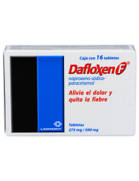 Dafloxen F 275/300 Mg Con 16 Tabletas