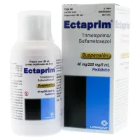 Ectaprim Sulfametoxazol Trimetoprima 800/4000 Mg Suspensión Pediátrica Con 120 Ml