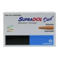 Supradol Duet 10/25 Mg Con 3 Ampolletas