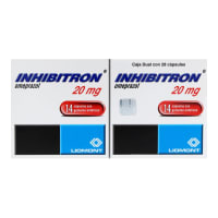 Inhibitron 20 Mg Con 14 Cápsulas Duopack