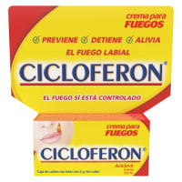 Cicloferon 5% Crema Para Fuegos Con 2 G