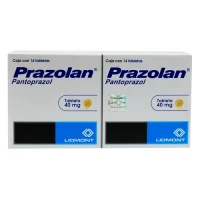 Prazolan 40 Mg Con 14 Tabletas Duopack