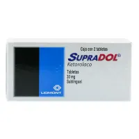 Supradol 30 Mg Con 2 Tabletas Sublinguales