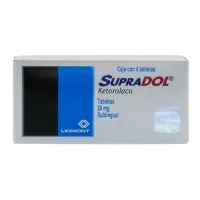 Supradol 30 Mg Con 4 Tabletas Sublinguales