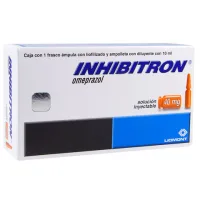 Inhibitron 40 Mg Solución Inyectable Frasco Con Ámpula 10 Ml