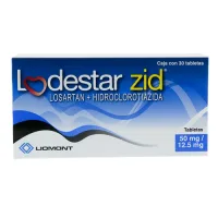 Lodestar Zid 50/12.5 Mg Con 30 Tabletas