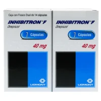 Inhibitron F 40 Mg Con 7 Cápsulas Duopack
