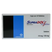Supradol 10/50 Mg Con 10 Tabletas