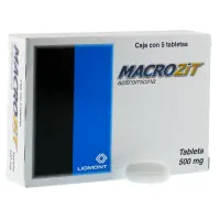 Macrozit Azitromicina 500 Mg Con 5 Tabletas