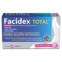 Facidex Total 20/165/800 Mg Con 20 Tabletas