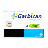 Garbican 150 Mg Con 28 Cápsulas