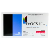 Evocs Iii Levofloxacino Iv Minibag 750 Mg Solución Inyectable 150 Ml