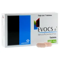 Evocs Iii Levofloxacino 500 Mg Con 7 Tabletas