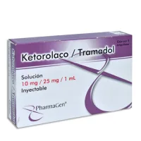 Ketorolaco Tramadol 10 / 25 Mg / 1 Ml Con 3 Ampolletas