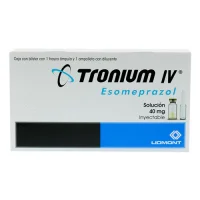 Tronium Iv 40 Mg Solución Inyectable Con 1 Frasco Con Ámpula