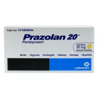 Prazolan 20 Mg Con 14 Tabletas