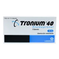 Tronium 40 Mg Con 14 Cápsulas
