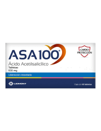 Asa 100 100 Mg Con 60 Tabletas