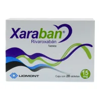 Xaraban 15 Mg Con 28 Tabletas