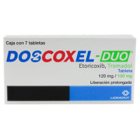 Doscoxel-Duo 120 / 100 Mg Con 7 Tabletas