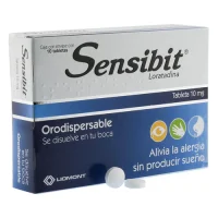 Sensibit Orodispersable 10 Mg Con 10 Tabletas