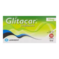 Glitacar-1 15 Mg Con 30 Tabletas