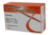 Metronidazol Diyodohidroxiquinoleína 400/200Mg Con 30 Cápsulas 