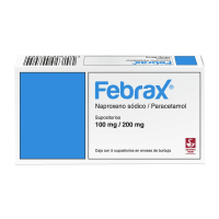Febrax 100/200 Mg Con 5 Supositorios