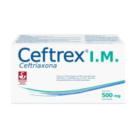 Ceftrex Ceftriaxona I.M. 500 Mg Con 2 Ml