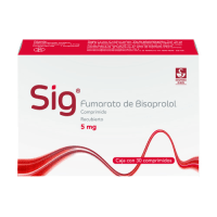 Sig 5 Mg - Caja Con 30 Comprimidos (Bisoprolol)