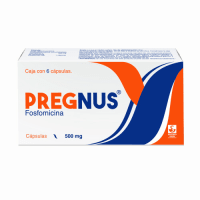 Pregnus Fosfomicina 500 Mg Con 6 Cápsulas