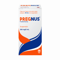 Pregnus Suspensión 250 Mg - Frasco Dosificador 60 Ml (Fosfomicina)