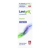 Levigrix 5 Mg Solución En Gotas Con 20 Ml