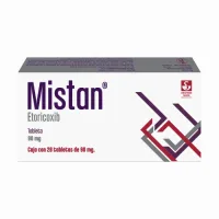 Mistan 90 Mg - Caja Con 28 Tabletas (Etoricoxib)