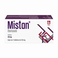 Mistan 120 Mg - Caja Con 7 Tabletas (Etoricoxib)