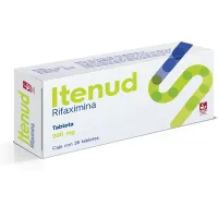 Itenud Rifaximina 200 Mg Con 28 Tabletas