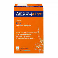 Amably 24 Hrs 20 Mg Con 14 Cápsulas