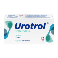 Urotrol 2 Mg - Caja Con 28 Tabletas (Tolterodina)