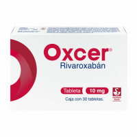Oxcer 10 Mg - Caja Con 30 Tabletas (Rivaroxabán)