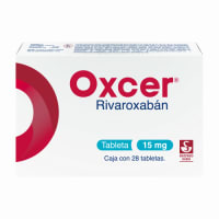 Oxcer 15 Mg - Caja Con 28 Tabletas (Rivaroxabán)